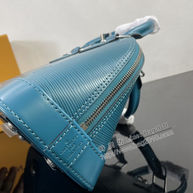 Lv路易威登2023專櫃新款顏色Alma BB手袋 LV水波紋皮革寬幅提花肩帶貝殼包 M20609 ydh5187